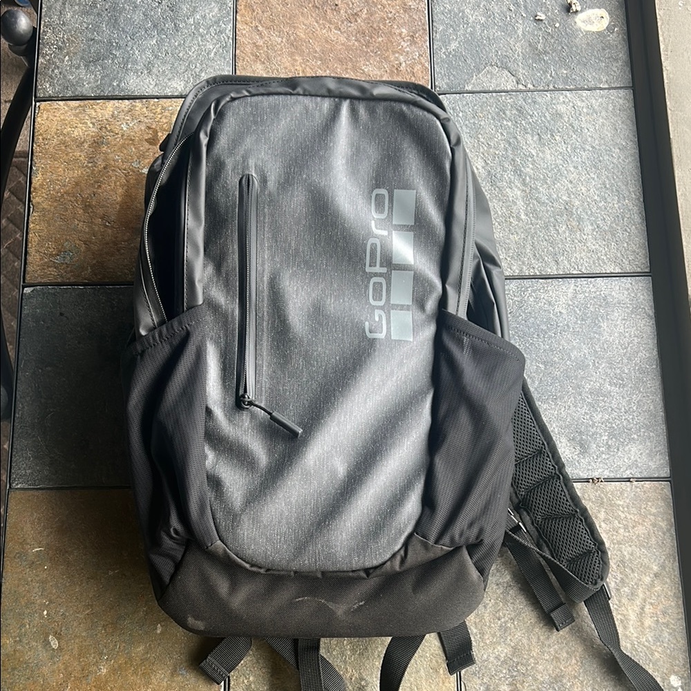 GoPro Black Backpack Sleek Durable Design